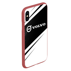 Чехол для iPhone XS Max матовый Volvo Вольво - фото 2