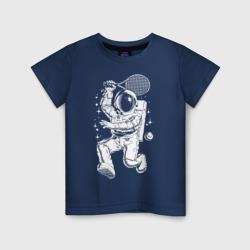 Детская футболка хлопок Space tennis