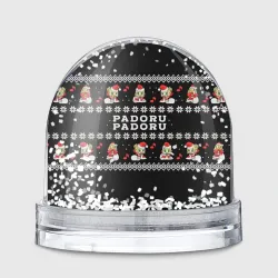 Игрушка Снежный шар Merry christmas padoru meme