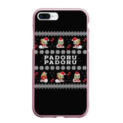 Чехол для iPhone 7Plus/8 Plus матовый Merry christmas padoru
