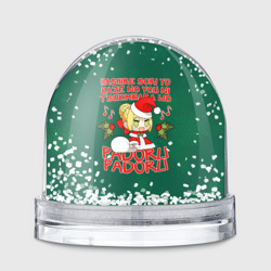 Игрушка Снежный шар New Year padoru