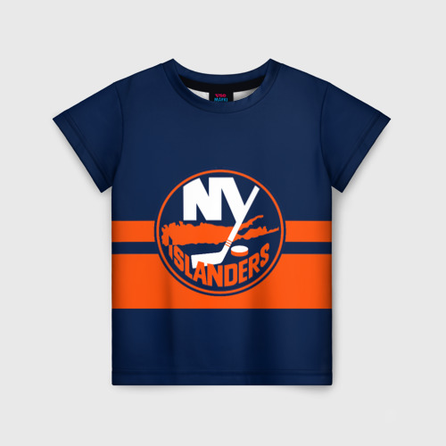 Детская футболка 3D NY Islanders NHL, цвет 3D печать