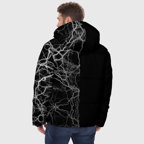 Мужская зимняя куртка 3D AC/DC, цвет черный - фото 4