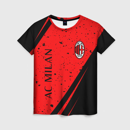 Женская футболка 3D AC Milan Милан