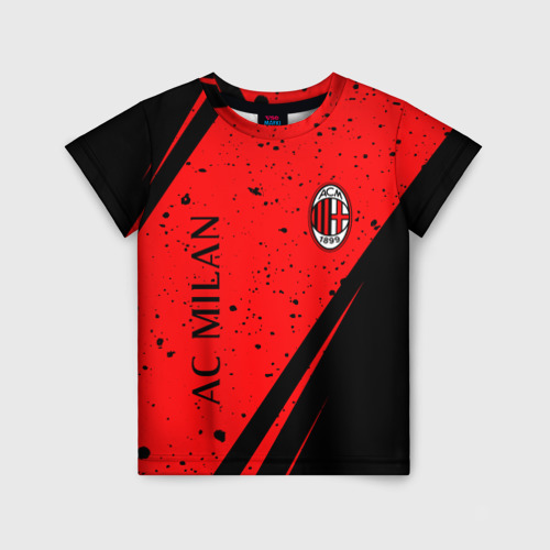 Детская футболка 3D AC Milan Милан