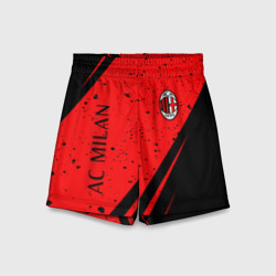 Детские спортивные шорты 3D AC Milan Милан