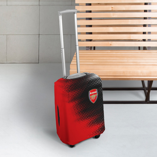 Чехол для чемодана 3D Arsenal Арсенал, цвет 3D печать - фото 3