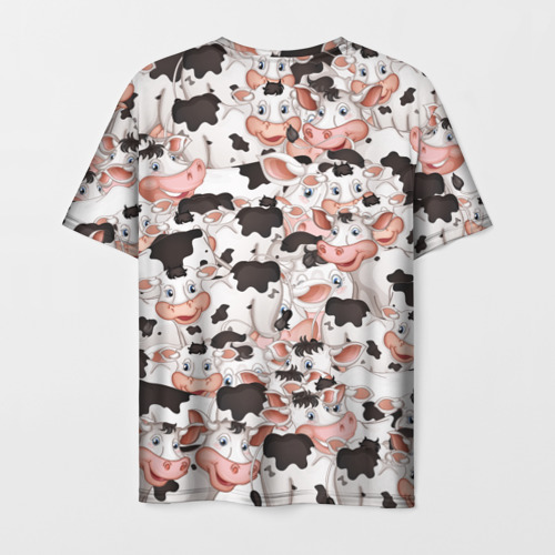 Мужская футболка 3D Коровы, цвет 3D печать - фото 2
