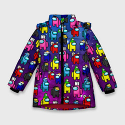 Зимняя куртка для девочек 3D Among Us
