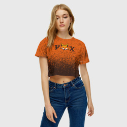 Женская футболка Crop-top 3D FOX - фото 2