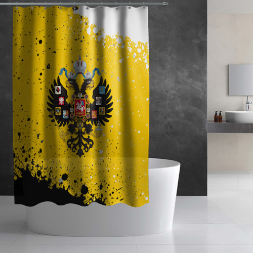 Штора 3D для ванной Российская Империя - фото 2