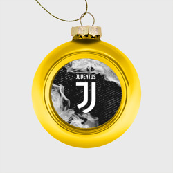 Стеклянный ёлочный шар Juventus Ювентус