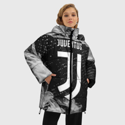 Женская зимняя куртка Oversize Juventus Ювентус - фото 2