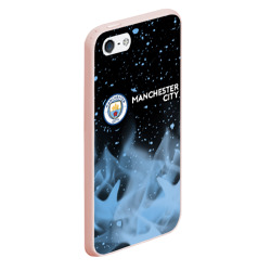 Чехол для iPhone 5/5S матовый Manchester city Манчестер Сити - фото 2