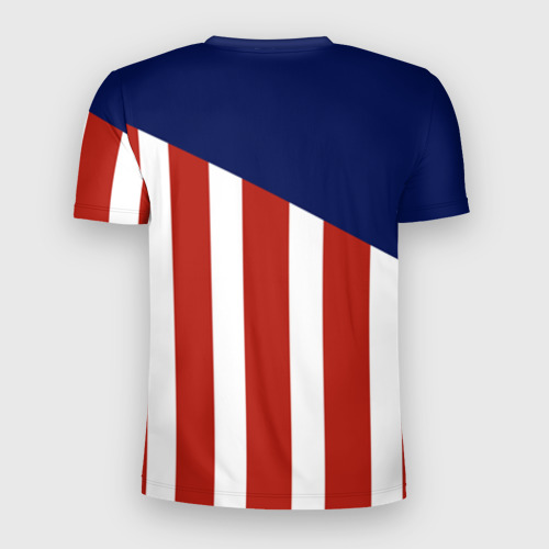 Мужская футболка 3D Slim Atletico Madrid, цвет 3D печать - фото 2