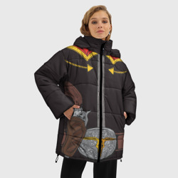Женская зимняя куртка Oversize Ковбой образ - фото 2