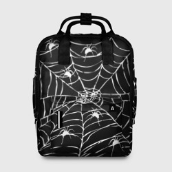 Женский рюкзак 3D Паутина с пауками