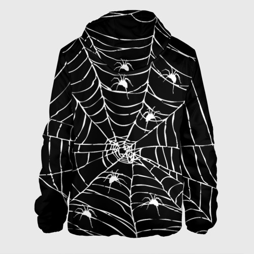 Мужская куртка 3D Паутина с пауками, цвет 3D печать - фото 2
