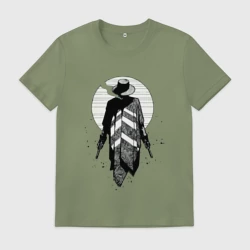 Мужская футболка хлопок Ковбой