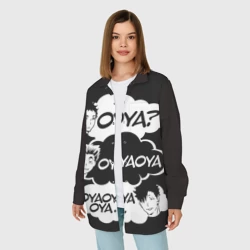 Женская рубашка oversize 3D Haikuyy Волейбол - фото 2