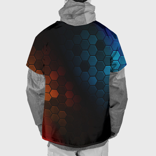 Накидка на куртку 3D Portal портал, цвет 3D печать - фото 2