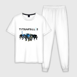 Мужская пижама хлопок Titanfall 2