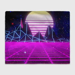 Плед 3D Synthwave