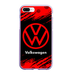 Чехол для iPhone 7Plus/8 Plus матовый Volkswagen Фольксваген