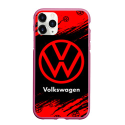 Чехол для iPhone 11 Pro Max матовый Volkswagen Фольксваген