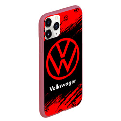 Чехол для iPhone 11 Pro Max матовый Volkswagen Фольксваген - фото 2