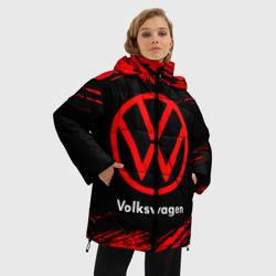 Женская зимняя куртка Oversize Volkswagen Фольксваген - фото 2