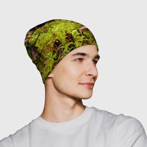 Шапка мох. Шапка мох