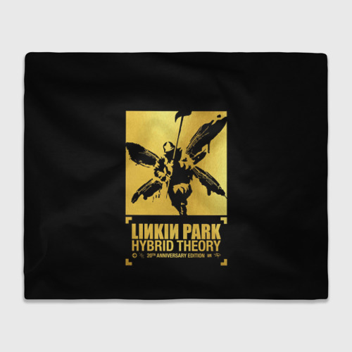 Плед 3D Hybrid Theory 20th Anniversary, цвет 3D (велсофт)