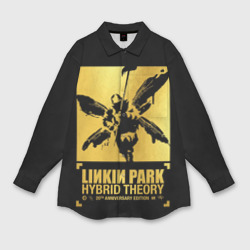 Женская рубашка oversize 3D Hybrid Theory 20th Anniversary