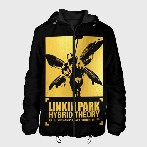 Мужская куртка 3D с принтом Hybrid Theory 20th Anniversary, вид спереди #2