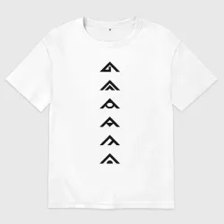 Мужская футболка хлопок Oversize Horizon Zero Dawn