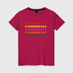 Женская футболка хлопок Vandersexxx
