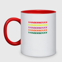 Кружка двухцветная Vandersexxx