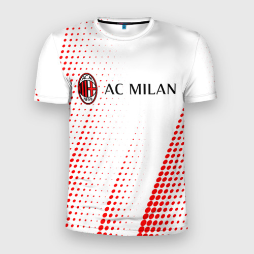 Мужская футболка 3D Slim AC Milan Милан, цвет 3D печать