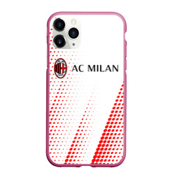 Чехол для iPhone 11 Pro Max матовый AC Milan Милан