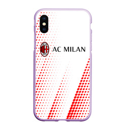 Чехол для iPhone XS Max матовый AC Milan Милан