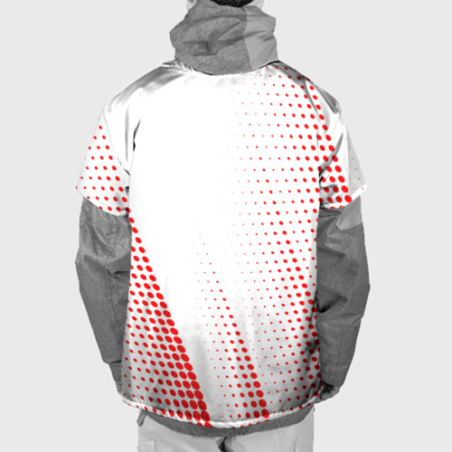 Накидка на куртку 3D AC Milan Милан, цвет 3D печать - фото 2