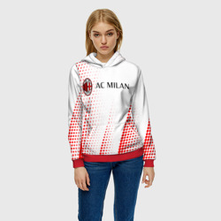 Женская толстовка 3D AC Milan Милан - фото 2