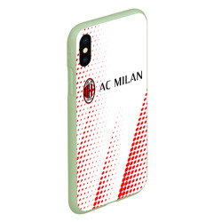 Чехол для iPhone XS Max матовый AC Milan Милан - фото 2