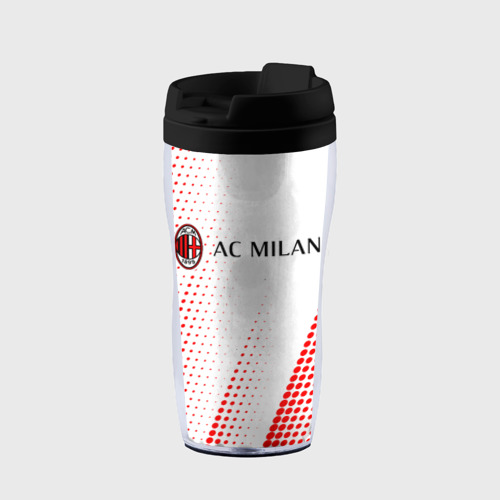 Термокружка-непроливайка AC Milan Милан, цвет черный