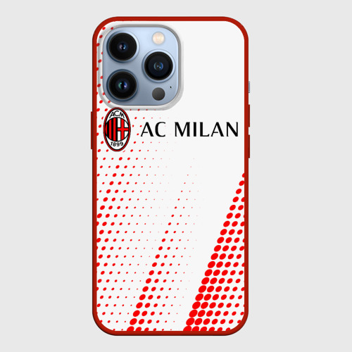 Чехол для iPhone 13 Pro AC Milan Милан, цвет красный