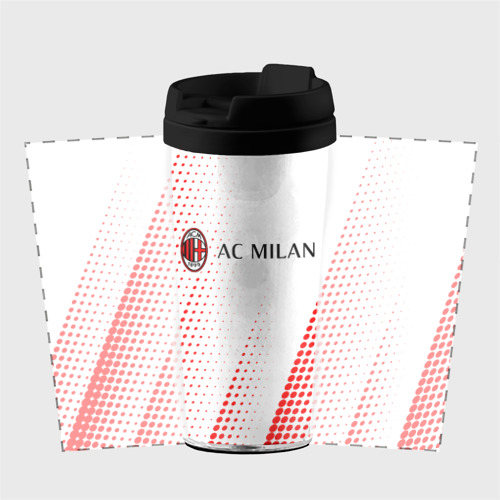 Термокружка-непроливайка AC Milan Милан, цвет черный - фото 2