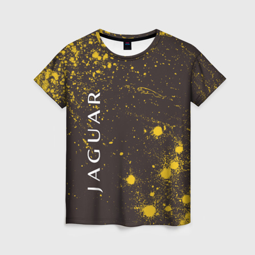Женская футболка 3D JAGUAR / Ягуар, цвет 3D печать