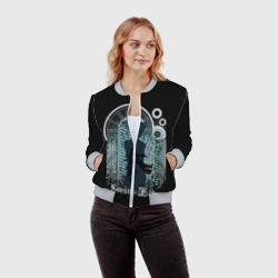 Женский бомбер 3D Врата Штейна - фото 2