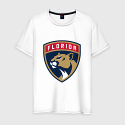 Мужская футболка хлопок Флорида Пантерз